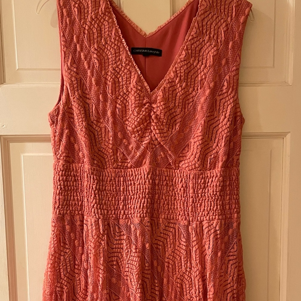 Chris McLaughlin soft lace dress sz 16